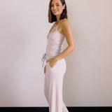 Colette Modal Cami and Pant Set in Champagne