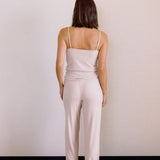 Colette Modal Cami and Pant Set in Champagne