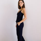 Colette Modal Cami and Pant Set in Black