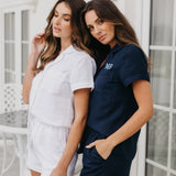 Micah Linen PJ set