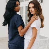 Micah Linen PJ set