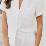 Micah Linen PJ set