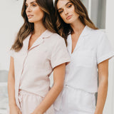 Micah Linen PJ set