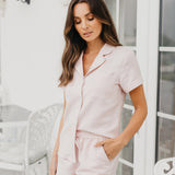 Micah Linen PJ set