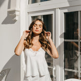 Madeline Satin Beaded Bridal Set