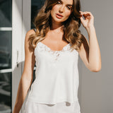 Madeline Satin Beaded Bridal Set