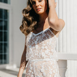 Zara Lace Beaded Bridal Set