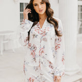 Christina Veiled Rose PJ Set