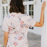 Adriana Veiled Rose PJ Set