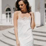 Hallie Lace Trim Slip