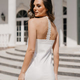 Summer Lace Trim Slip