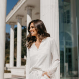 Lillie Satin Lace Trim PJ Set