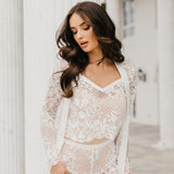 Yvonne Majestic Lace Bridal Set