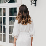 Chiara Lace Trim Robe