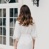 Chiara Lace Trim Robe