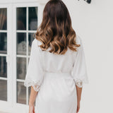Chiara Lace Trim Robe