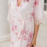 Ivana Bouquet De Fleur Printed Robe