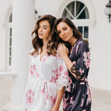 Ivana Bouquet De Fleur Printed Robe