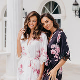 Ivana Bouquet De Fleur Printed Robe