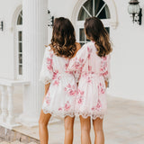 Ivana Bouquet De Fleur Printed Robe