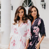 Ivana Bouquet De Fleur Printed Robe