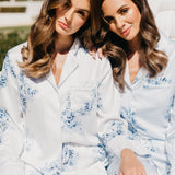 Katerina Bleu De Fleur Printed PJ Set