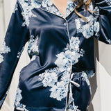 Katerina Bleu De Fleur Printed PJ Set