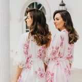 Ivana Bouquet De Fleur Printed Robe