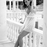 Fiona Forget Me Knot Lace Babydoll Slip