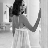 Fiona Forget Me Knot Lace Babydoll Slip