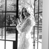 Maya Lace Robe - lerose AU