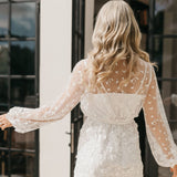 Maya Lace Robe - lerose AU