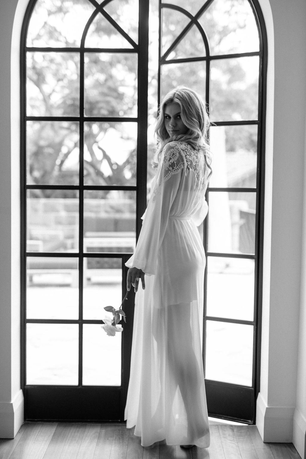 Luna Lace Back Maxi - lerose AU