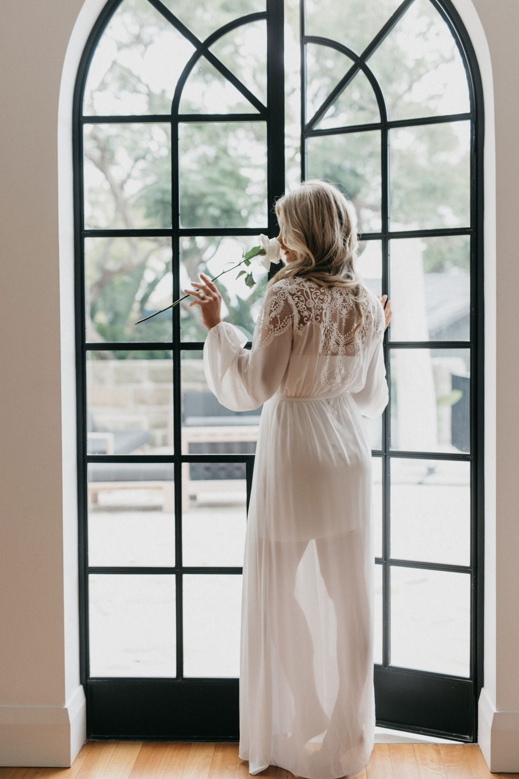 Luna Lace Back Maxi - lerose AU