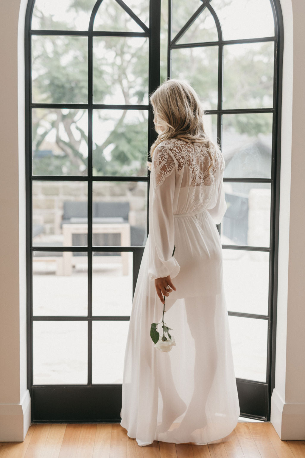Luna Lace Back Maxi - lerose AU