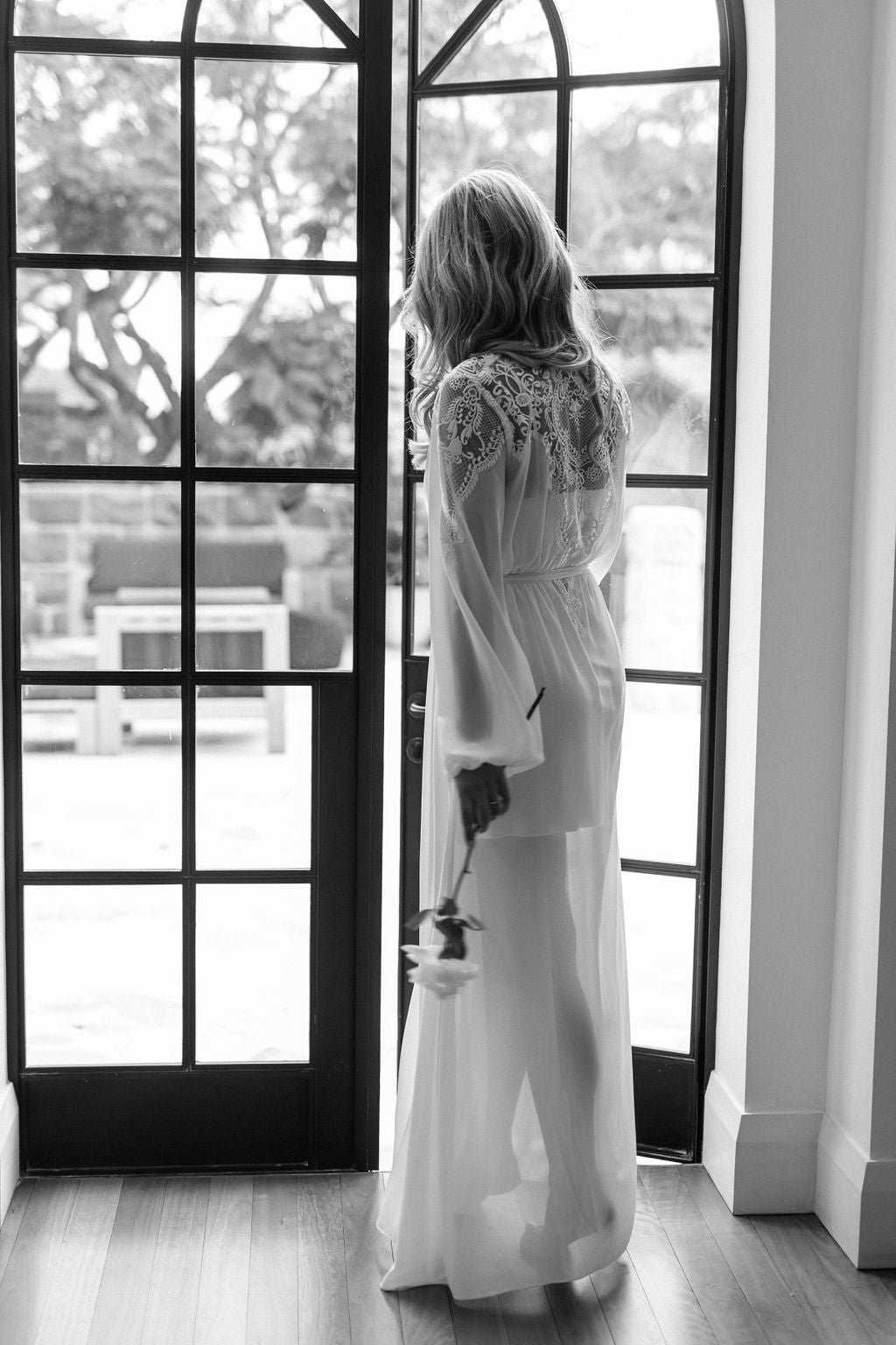 Luna Lace Back Maxi - lerose AU