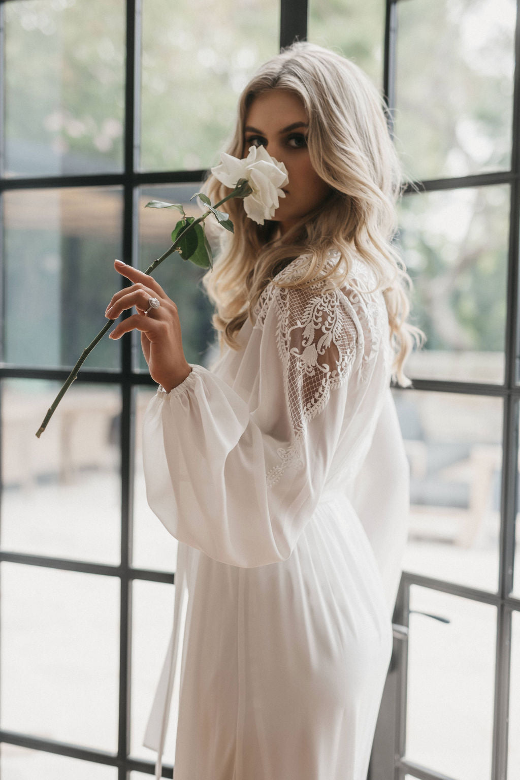 Luna Lace Back Maxi - lerose AU