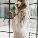 Luna Lace Back Maxi - lerose AU
