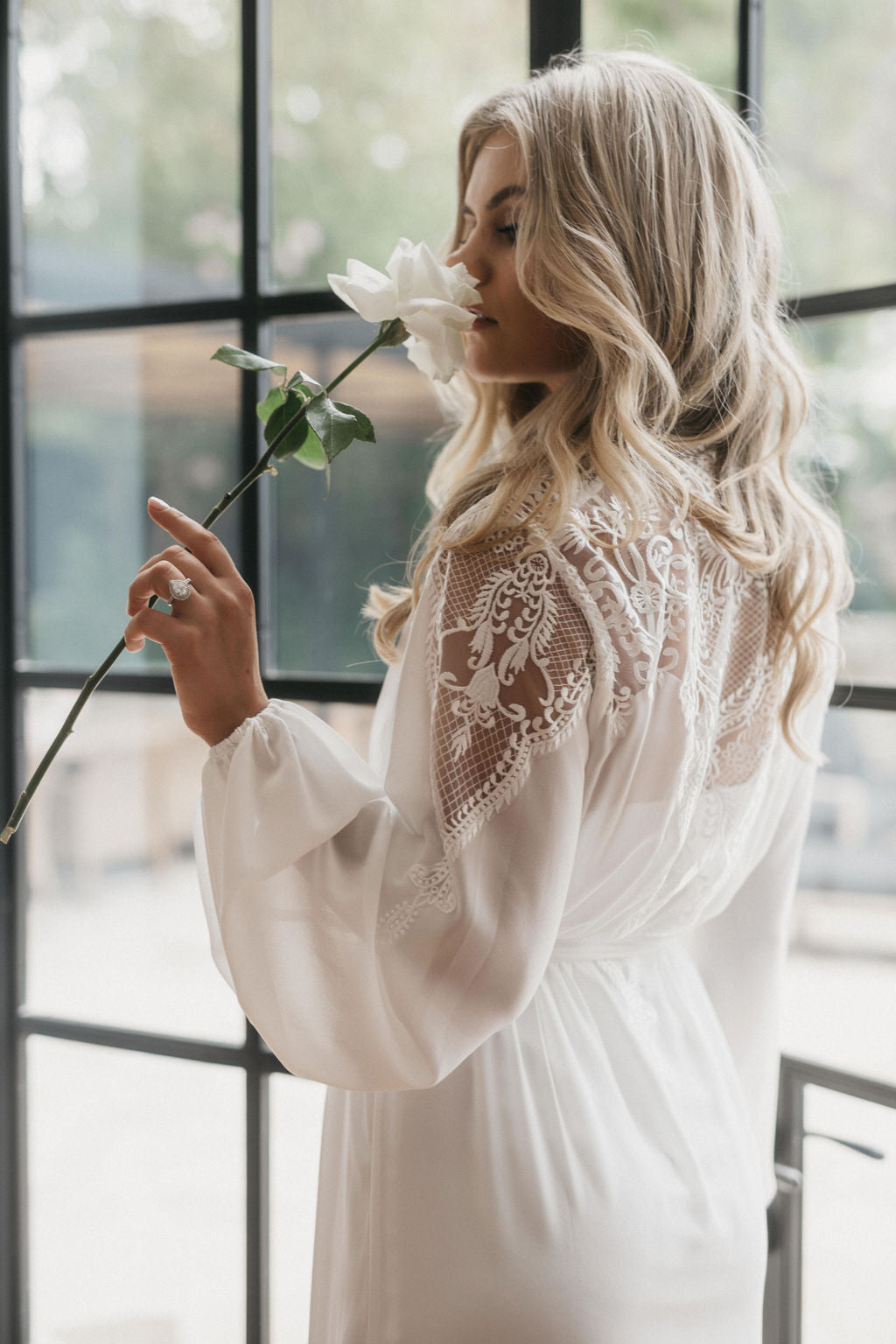 Luna Lace Back Maxi - lerose AU