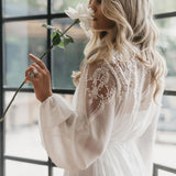 Luna Lace Back Maxi - lerose AU