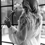 Luna Lace Back Maxi - lerose AU