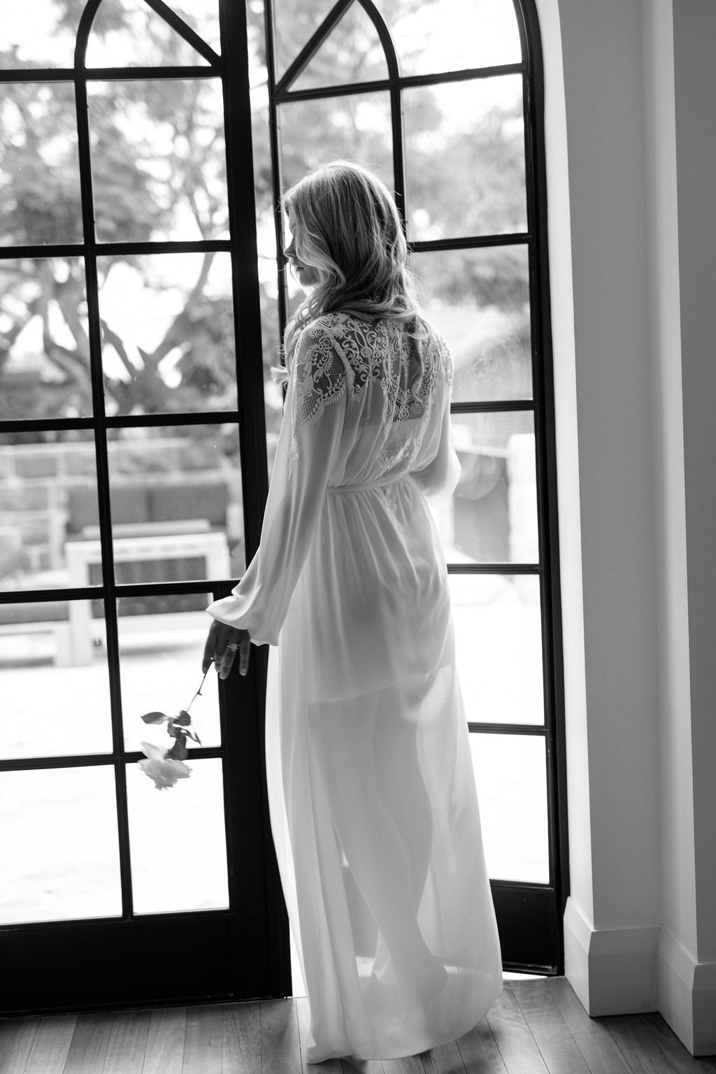 Luna Lace Back Maxi - lerose AU