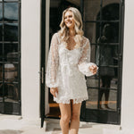 Maya Lace Robe - lerose AU