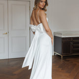 Bijou Bow Maxi Bridal Slip