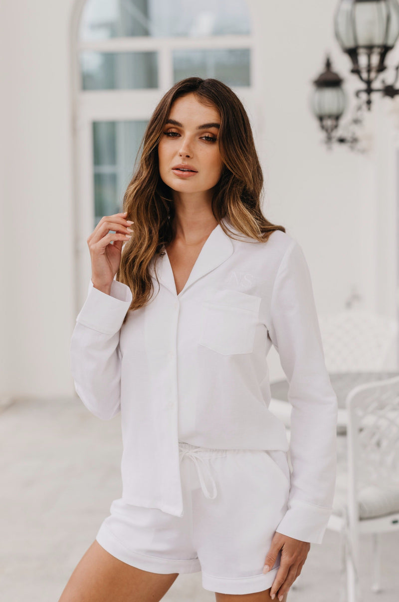 Raina Linen PJ Set