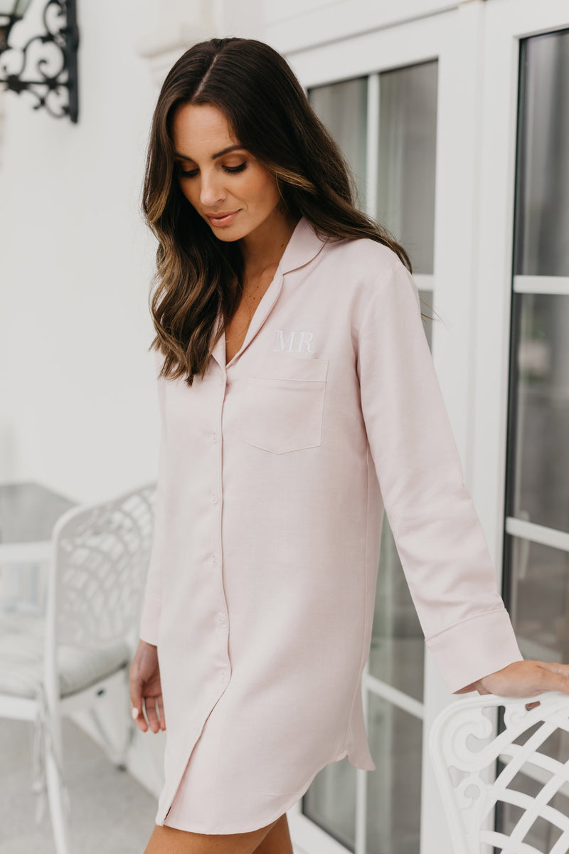 Penelope Linen Sleep Shirt