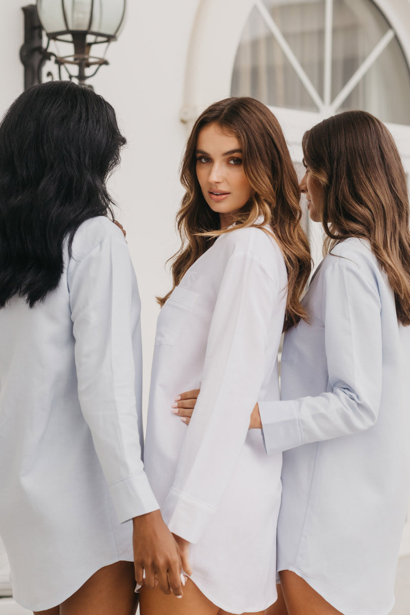 Penelope Linen Sleep Shirt