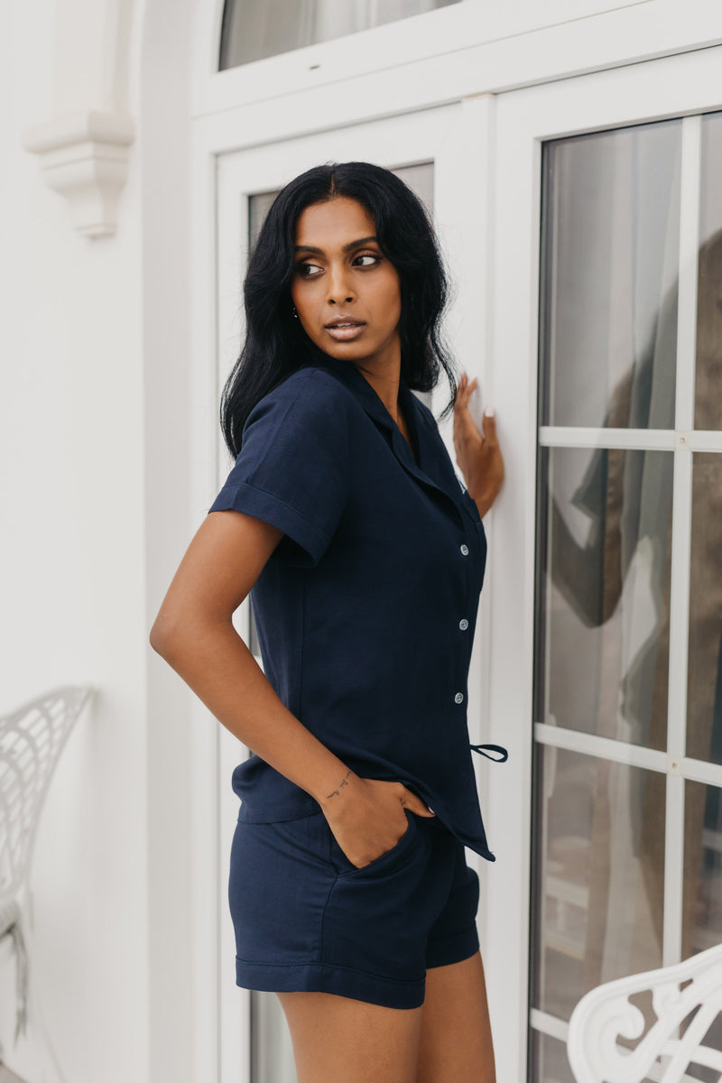 Micah Linen PJ set