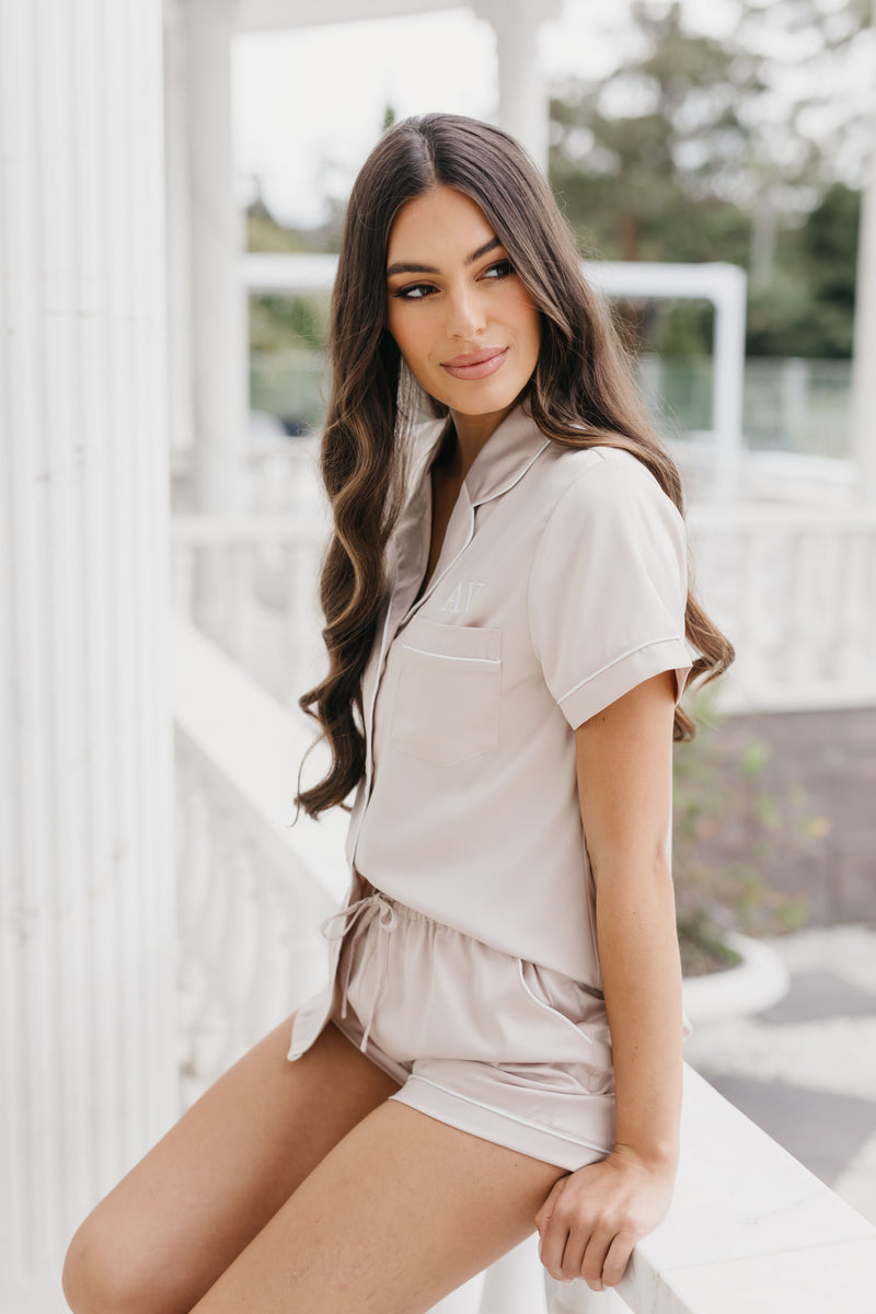 Macie Satin Sleep Set