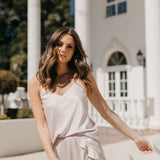 Pia Cami and Ruffle Short Set